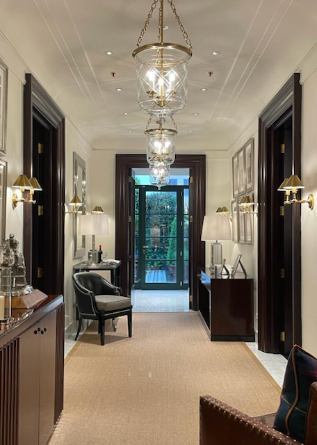 Ralph Lauren glass pendants