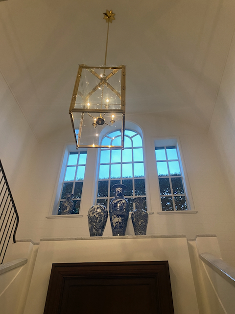 Foyer at Ralph Lauren's palazzo