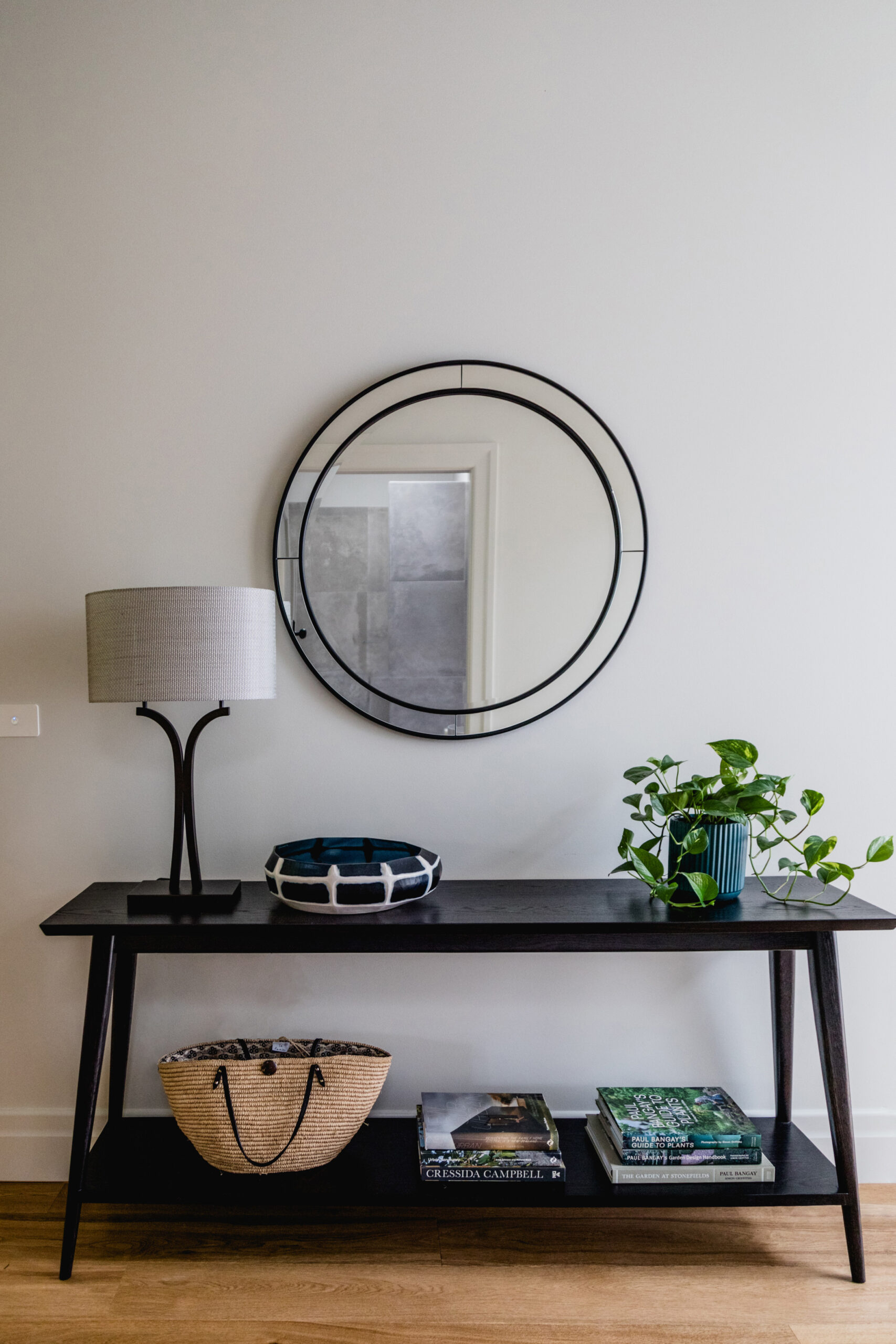 Mixing old & new in an entrance