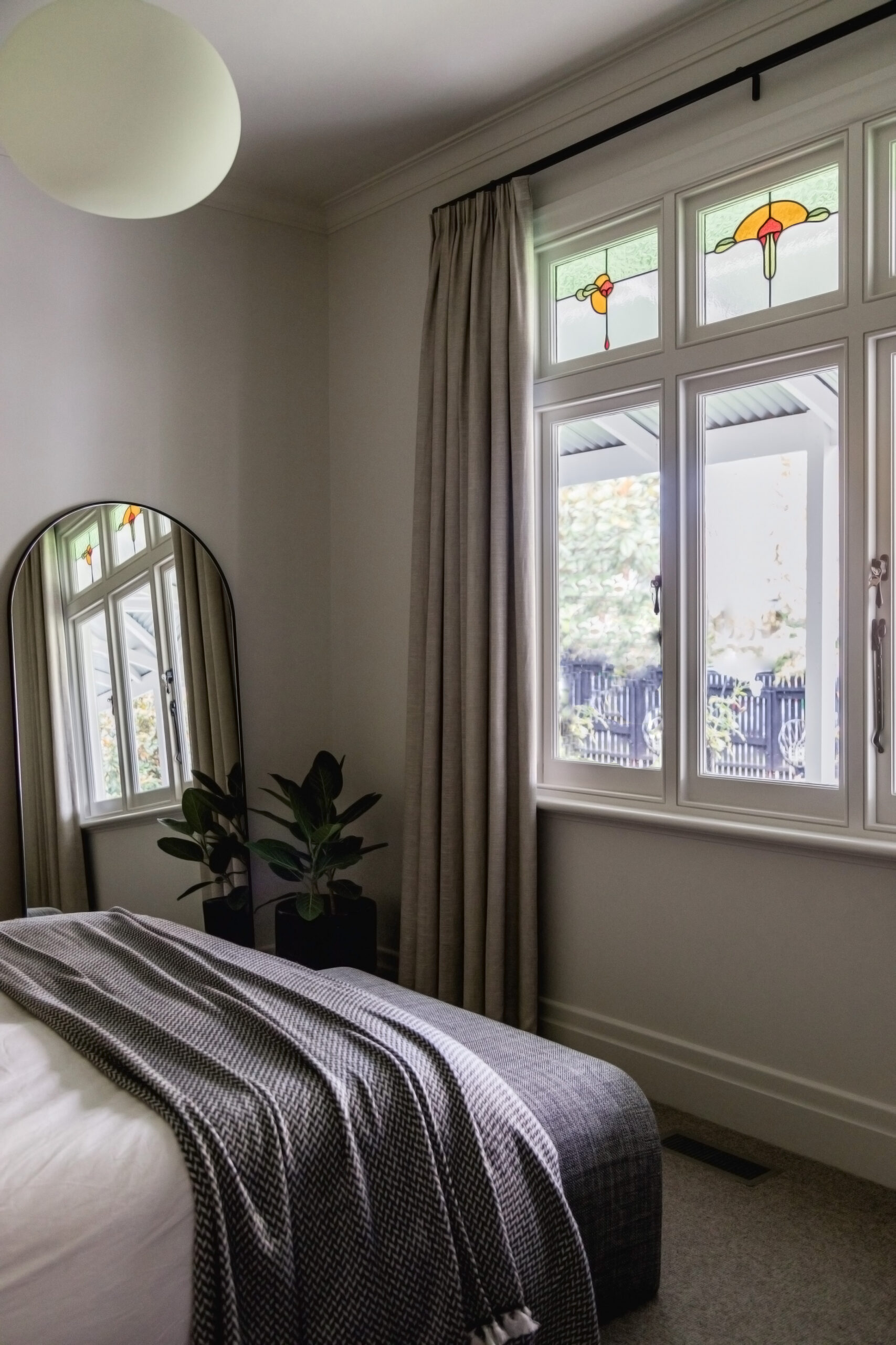 Layered elegant bedroom