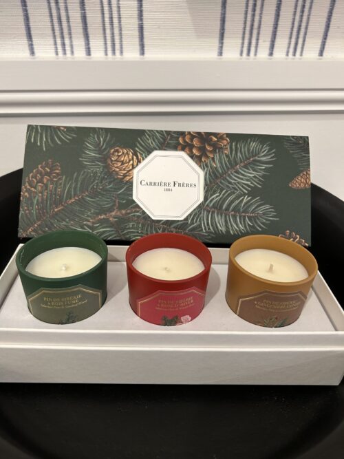 Christmas Candle Trio