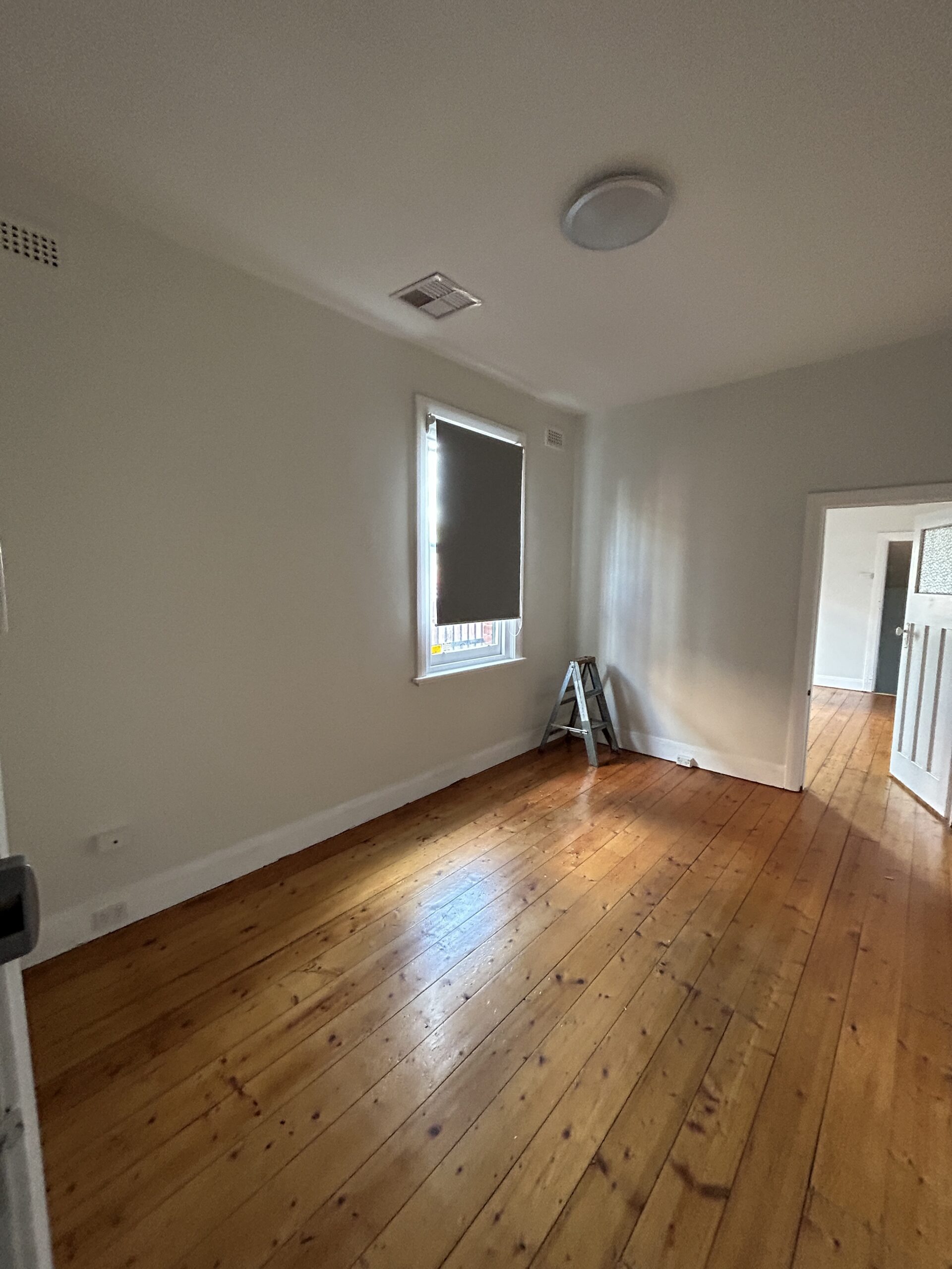 The studio space before the renovation
