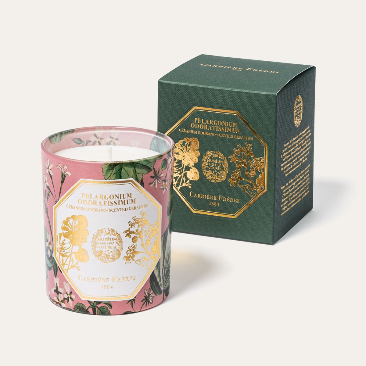 Carriere Freres Museum Geranium Candle