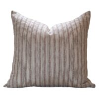 Chocolate Dot Stripe Cushion