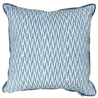 Blue Trickle Stripe Cushion