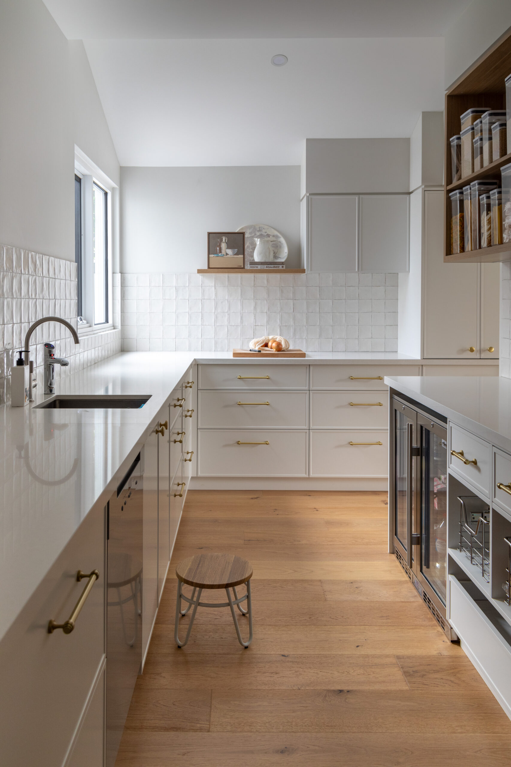 pantry with abundance of storage