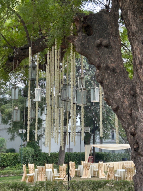 Garden wedding India 