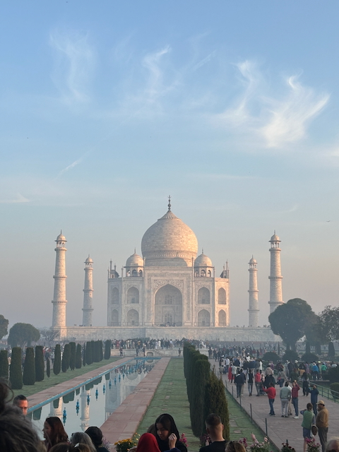 The beautiful Taj Mahal