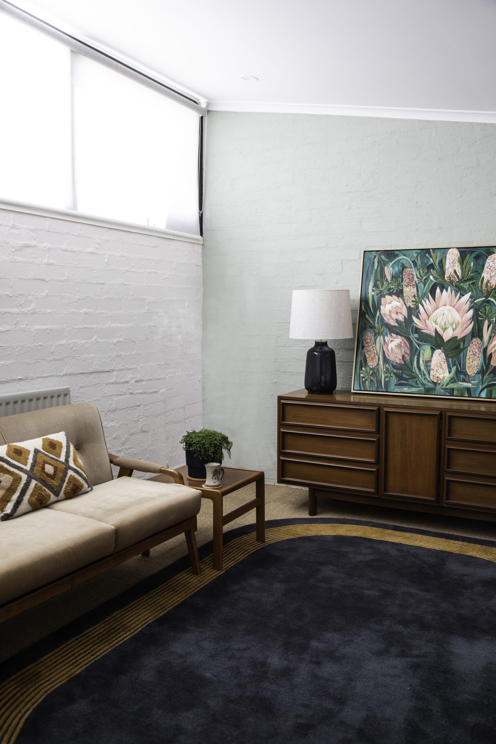 Sitting Room in our office transformation 