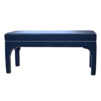 Babe ottoman in navy