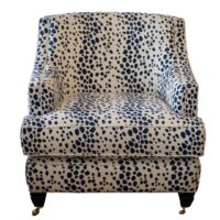 Leopard print chair