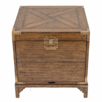 Side table for an interior space