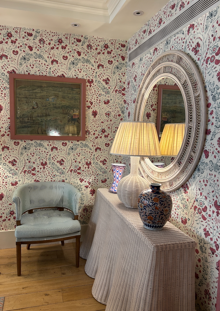 Rattan furniture was one of the top 5 interior design trends seen.