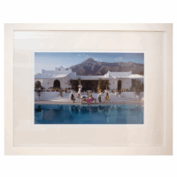 Framed slim aarons el venero print