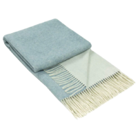 Kensington Sky Blue Throw